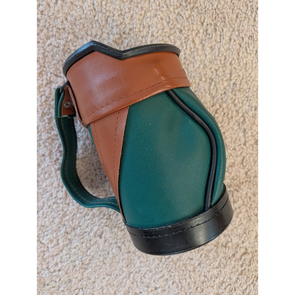 Vintage Golf Bag Dice Cup Pencil Holder Sports Decor Cottagecore Novelty